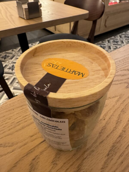 MARTIETAS CHOCOLATE TARRO 170 GRS